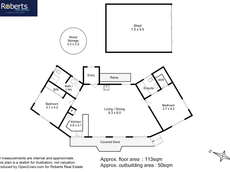 95 Swanwick Drive, Coles Bay TAS 7215 Floorplan