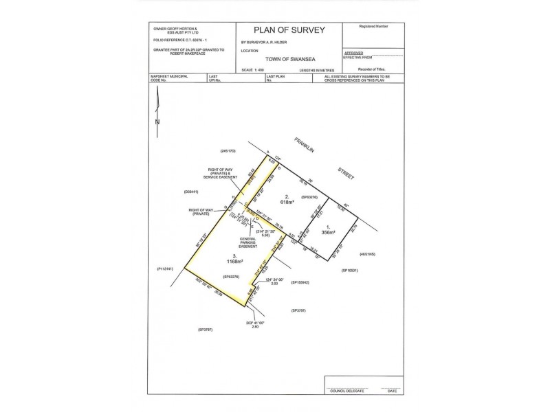 Lot 3 – 10 Franklin Street, Swansea TAS 7190