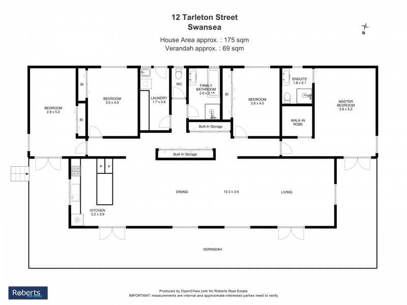 12 Tarleton Street, Swansea TAS 7190 Floorplan