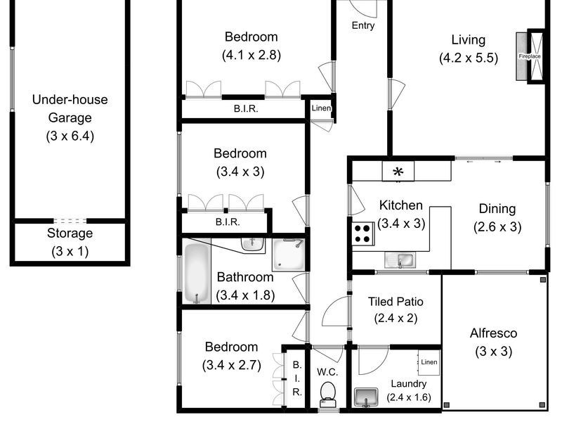 12 Highgate Street, Youngtown TAS 7249 Floorplan