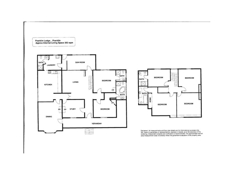 Franklin TAS 7113 Floorplan