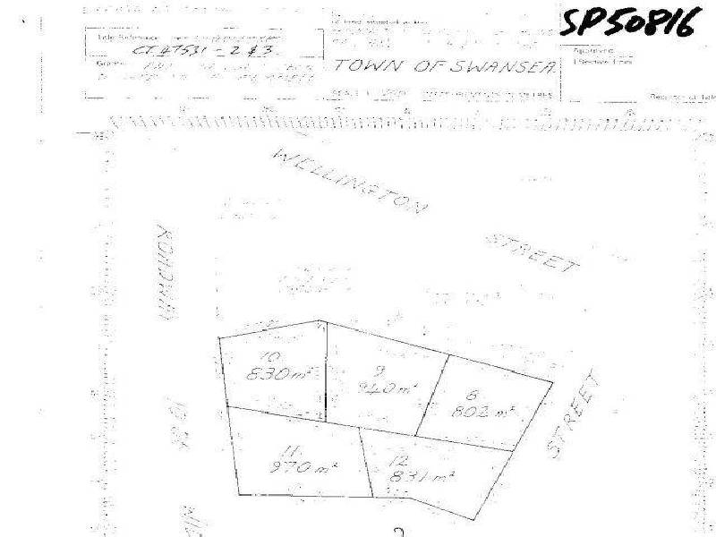 Lots 4 – 8 Noyes Street, Swansea TAS 7190