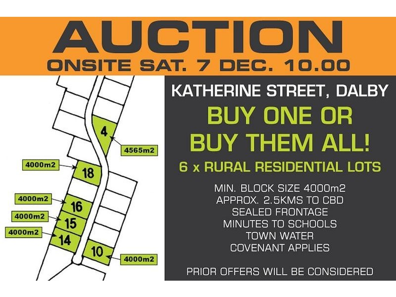 Lot 10 Katherine Street, Dalby QLD 4405