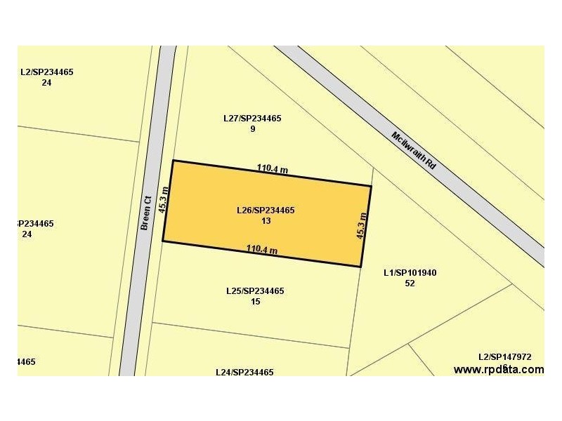 Lot 6 – 26 Breen Court, Mcilwraith QLD 4671
