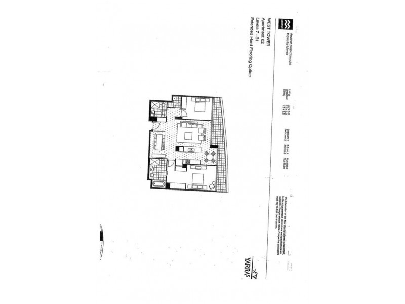 2902/70 Lorimer Street, Docklands VIC 3008 Floorplan