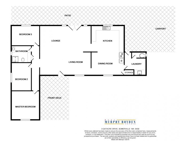 3 Gatacre Drive Somerville, Kalgoorlie WA 6430 Floorplan