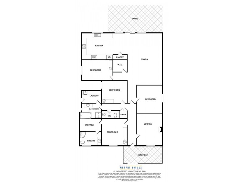 83 Ward Street Lamington, Kalgoorlie WA 6430 Floorplan