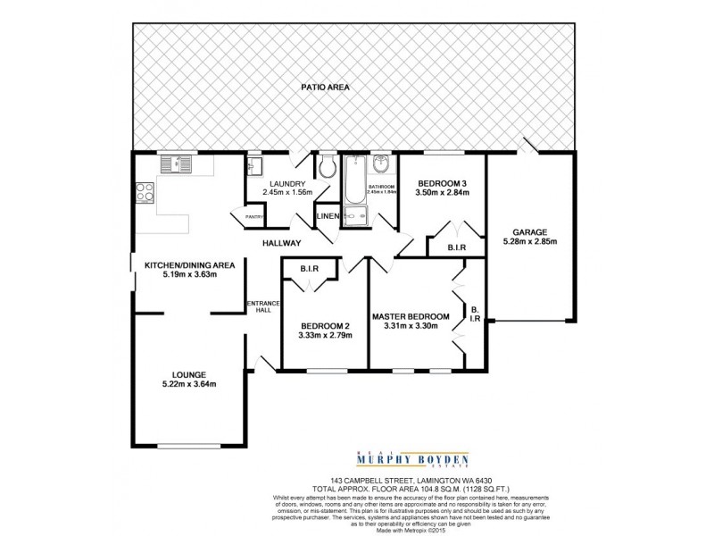 143 Campbell Street Lamington, Kalgoorlie WA 6430 Floorplan