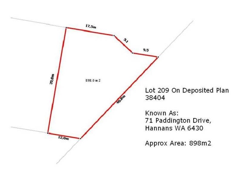 71 Paddington Drive, Hannans WA 6430