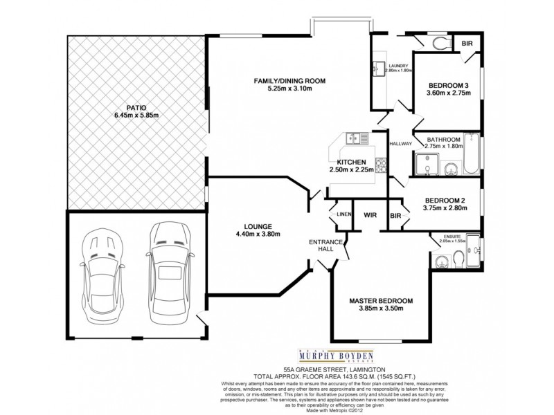 55A Graeme Street, Lamington WA 6430 Floorplan