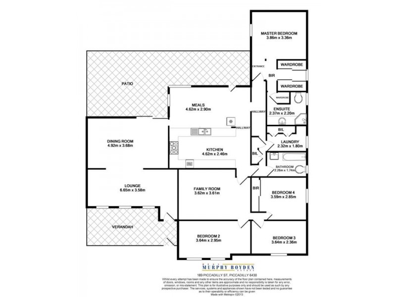 189 Piccadilly St Piccadilly, Kalgoorlie WA 6430 Floorplan