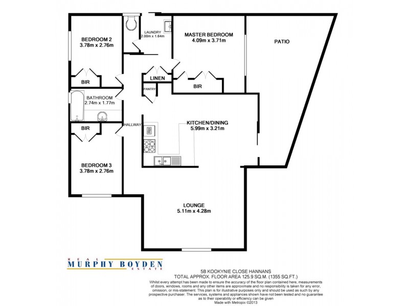 5B Kookynie Close, Hannans WA 6430 Floorplan