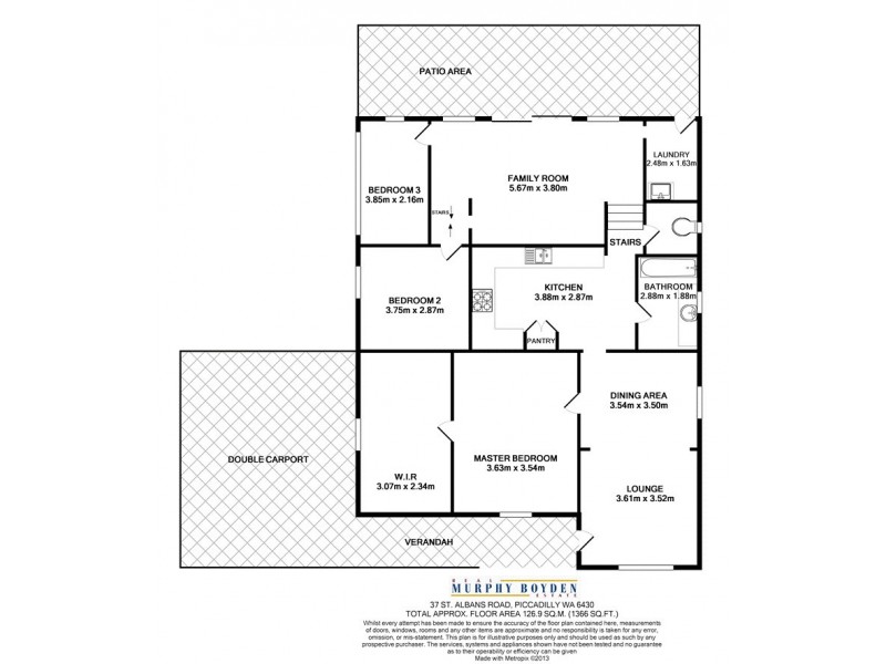 37 St Albans Road Piccadilly, Kalgoorlie WA 6430 Floorplan