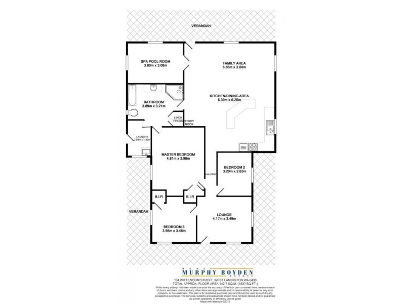 104 Wittenoom St Lamington, Kalgoorlie WA 6430 Floorplan