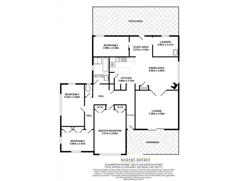 12 Gilberton St South Kalgoorlie, Kalgoorlie WA 6430 Floorplan