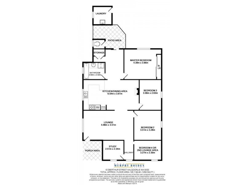 6 Oberthur St, Kalgoorlie WA 6430 Floorplan