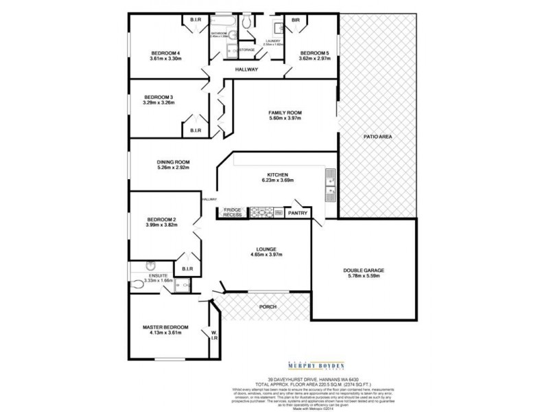 39 Davyhurst Drive Hannans, Kalgoorlie WA 6430 Floorplan