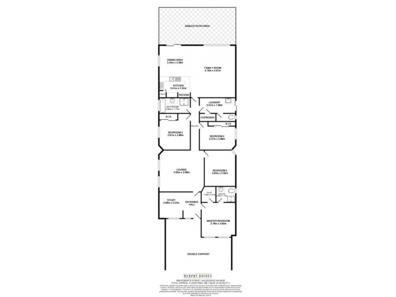 69B Roberts St, Kalgoorlie WA 6430 Floorplan