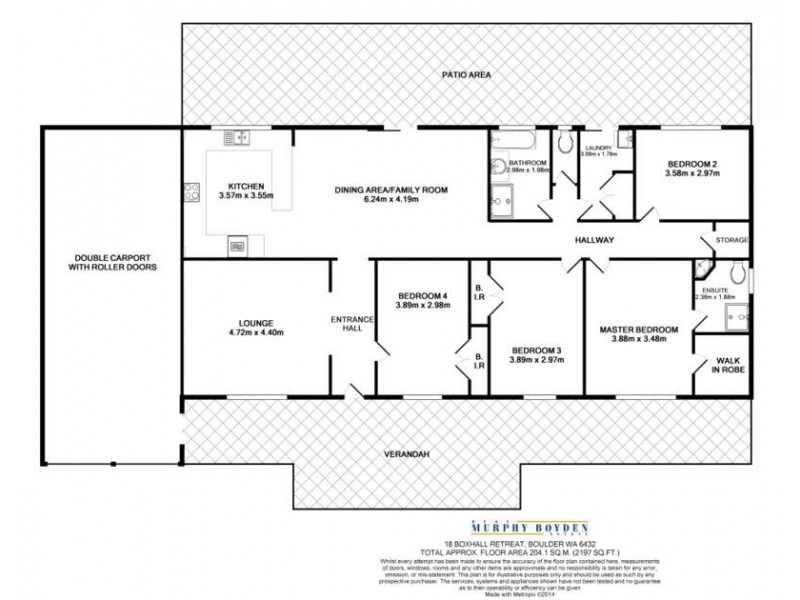 18 Boxhall Retreat, Boulder WA 6432 Floorplan