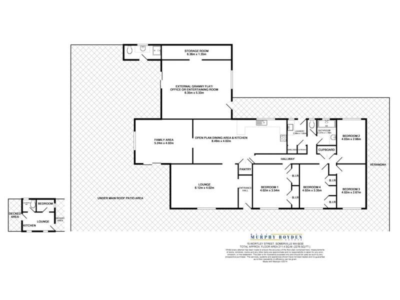 15 Wortley St Somerville, Kalgoorlie WA 6430 Floorplan