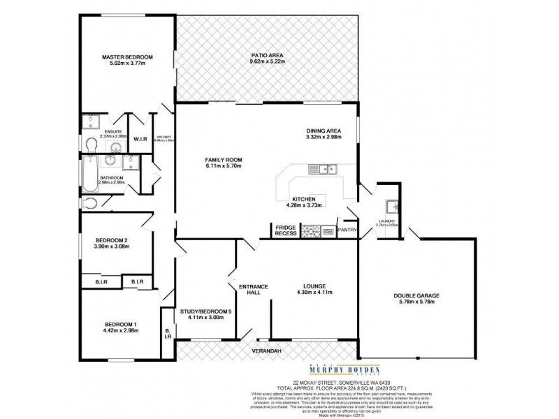 22 McKay St Somerville, Kalgoorlie WA 6430 Floorplan