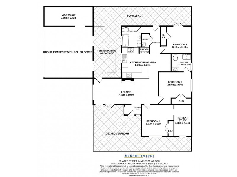 92 Ward Street Lamington, Kalgoorlie WA 6430 Floorplan