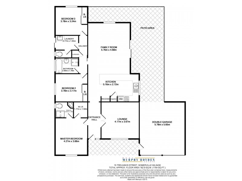 15 Trevaskis Street Somerville, Kalgoorlie WA 6430 Floorplan