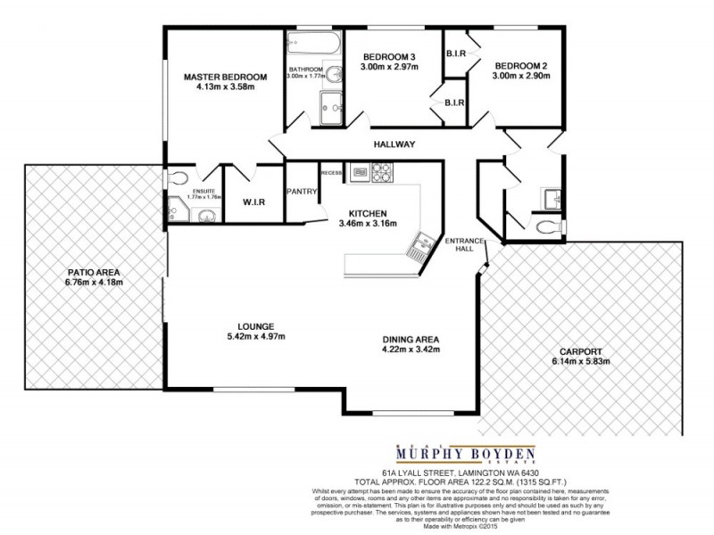61A Lyall Street Lamington, Kalgoorlie WA 6430 Floorplan