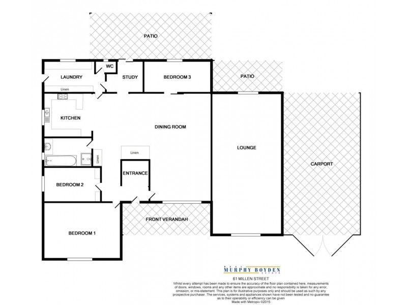 61 Millen Street Boulder, Kalgoorlie WA 6430 Floorplan