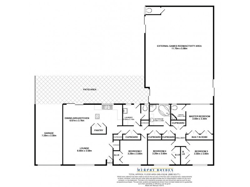 281 Dugan Street Somerville, Kalgoorlie WA 6430 Floorplan