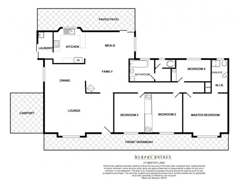 2 Fimister Lane Hannans, Kalgoorlie WA 6430 Floorplan