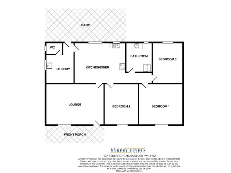 123A Federal Road, Boulder WA 6432 Floorplan