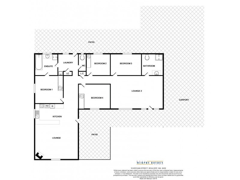 10 Keegan Street, Boulder WA 6432 Floorplan