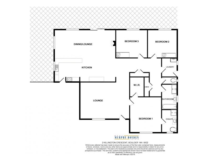 2 Killington Crescent Fairways, Kalgoorlie WA 6430 Floorplan