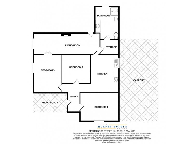 94 Wittenoom Street, Kalgoorlie WA 6430 Floorplan