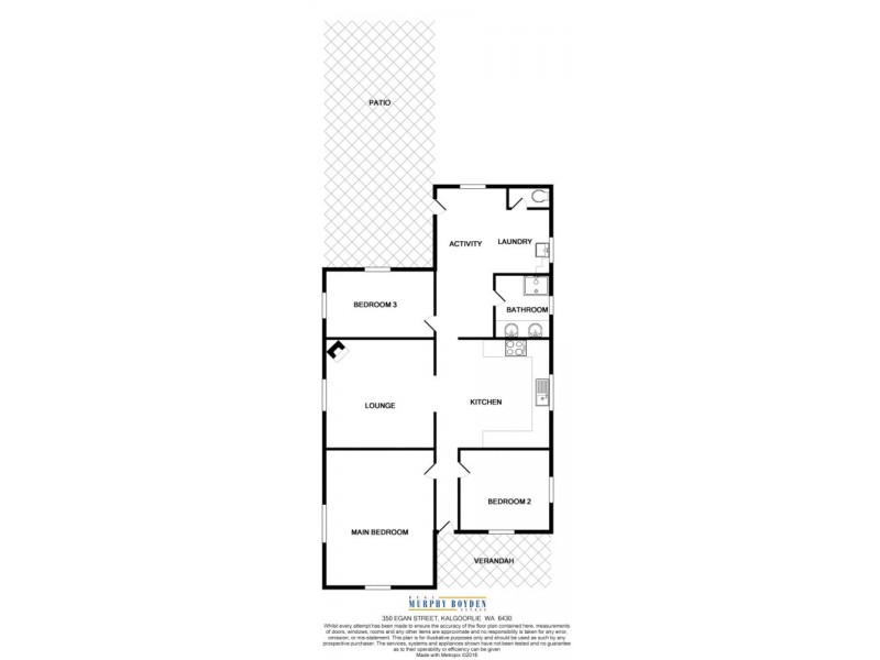 350 Egan Street, Kalgoorlie WA 6430 Floorplan