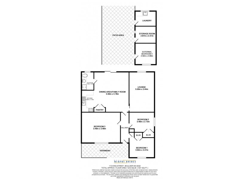 113 King Street Boulder, Kalgoorlie WA 6430 Floorplan