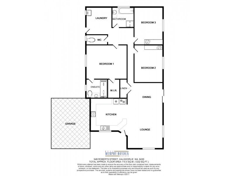 54b Roberts Street, South Kalgoorlie WA 6430 Floorplan