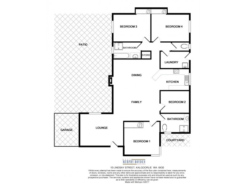 10 Lindsay Street, Kalgoorlie WA 6430 Floorplan