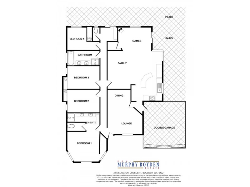 31 Killington Crescent, Boulder WA 6432 Floorplan