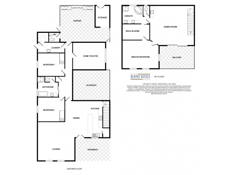 118 Aslett Drive, Karlkurla WA 6430 Floorplan