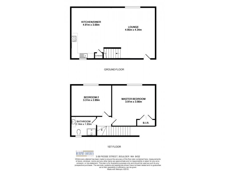 3/36 Piesse Street, Boulder WA 6432 Floorplan