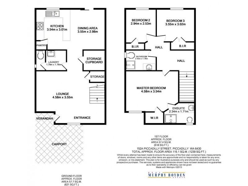 152A Piccadilly Street, Piccadilly WA 6430 Floorplan