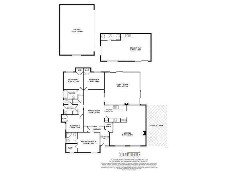 33 Salisbury Road, South Kalgoorlie WA 6430 Floorplan