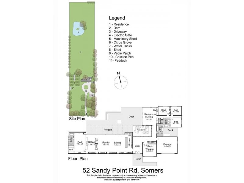 52 Sandy Point Road, Somers VIC 3927 Floorplan
