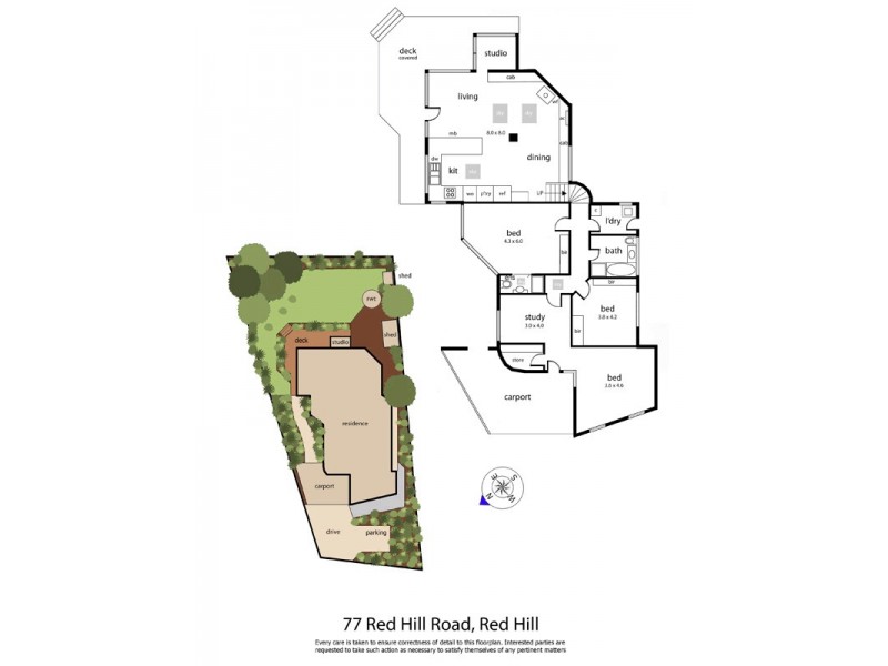 77 Red Hill Road, Red Hill VIC 3937 Floorplan