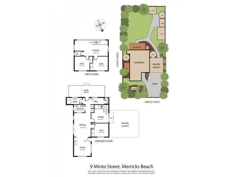 9 Minto Street, Merricks Beach VIC 3926 Floorplan
