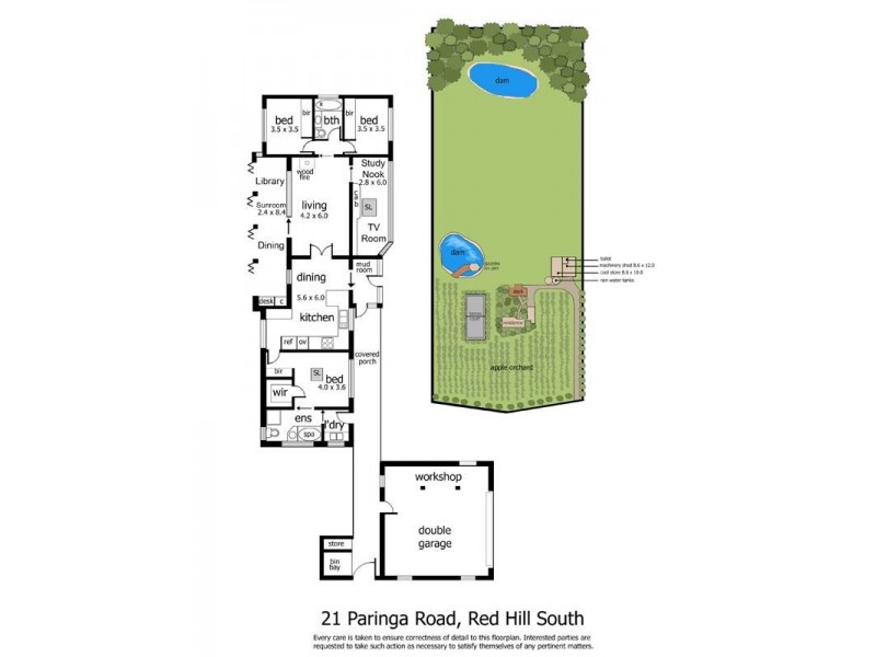 21 Paringa Road, Red Hill VIC 3937 Floorplan