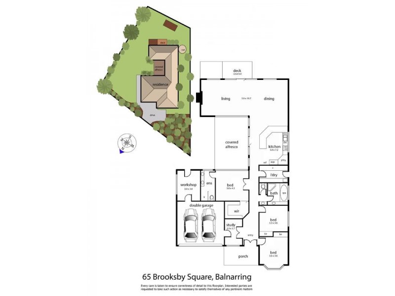 65 Brooksby Square, Balnarring VIC 3926 Floorplan