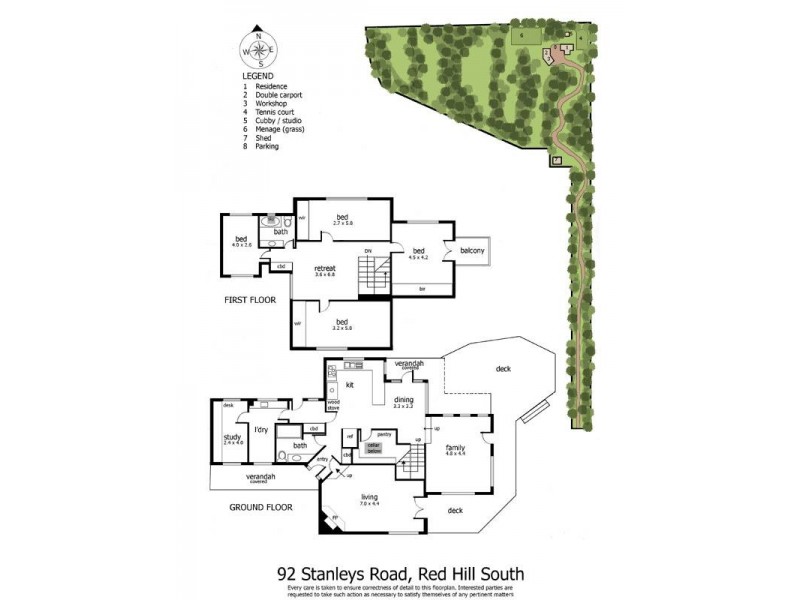 92 Stanleys Road, Red Hill VIC 3937 Floorplan